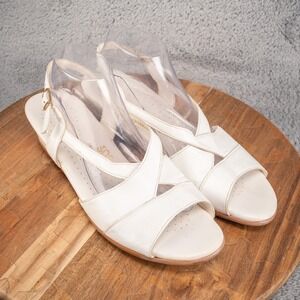 SAS Tripad White Slingback Sandal Shoe Size‎ 12 S
